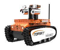 防爆消防偵察機器人【輕型】   (第1代，360&deg;云臺+升降多環境氣體探測裝置+語音控制）